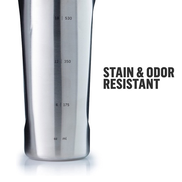 Blender Bottle Radian Stainless Steel Bottle with Wire Whisk, 26 Oz, Matte Black - Picture 7 of 15